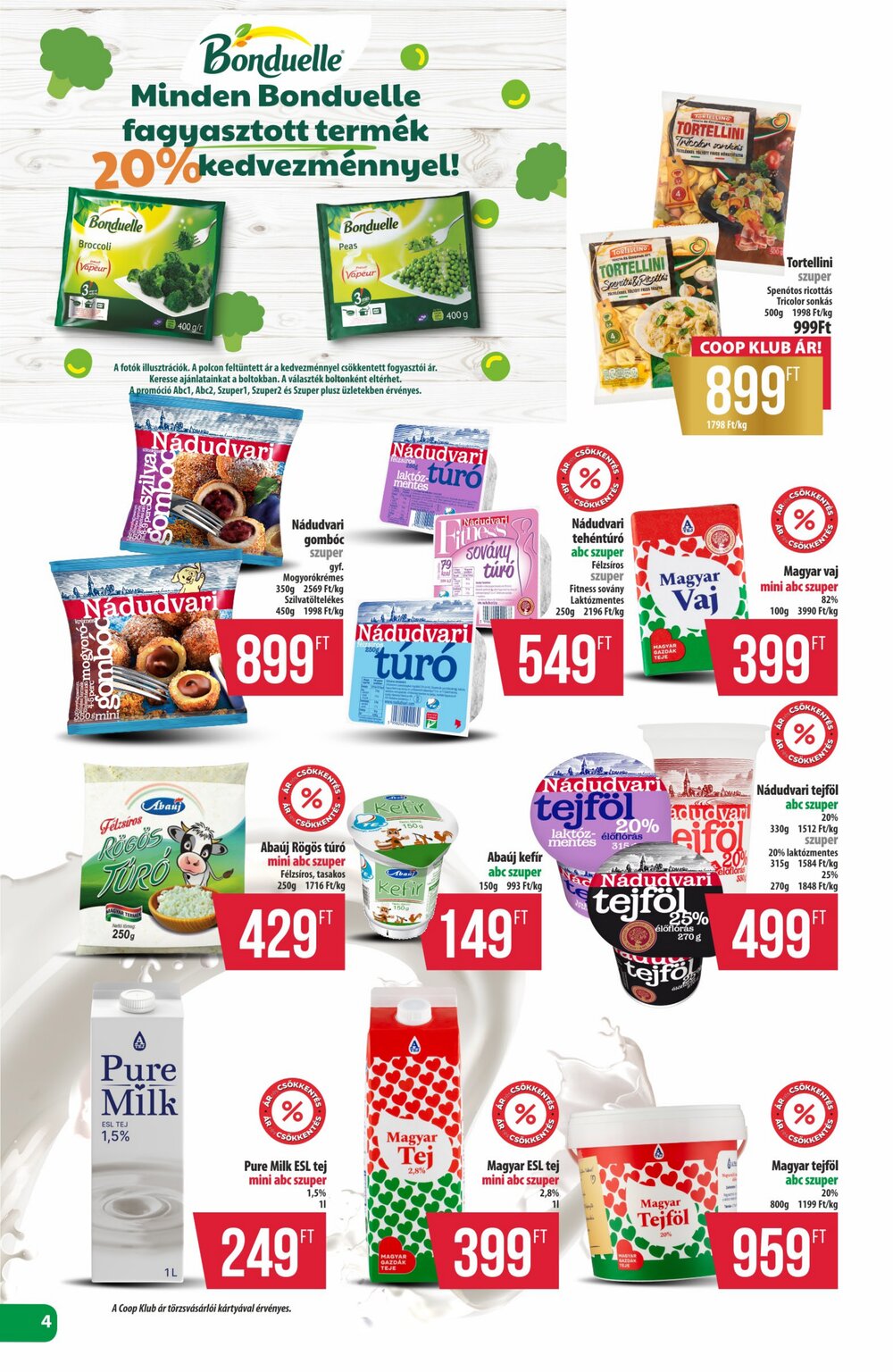 Coop akciós újság 2026.03.19-től - 4. oldal.