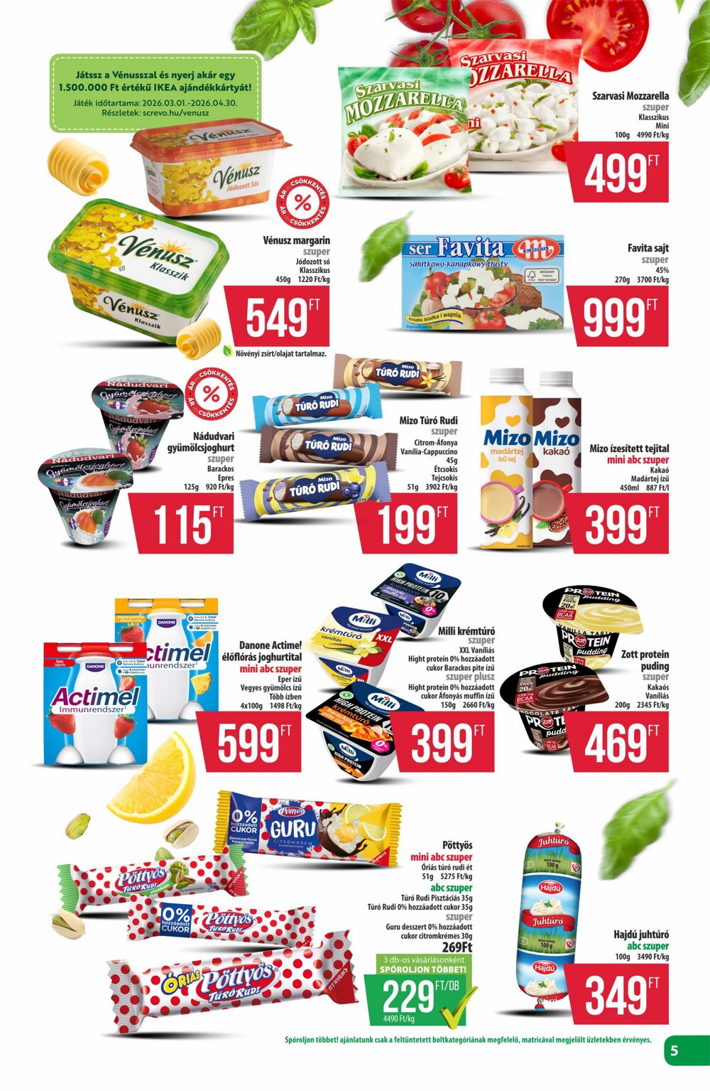 Coop akciós újság 2026.03.19-től - 5. oldal.