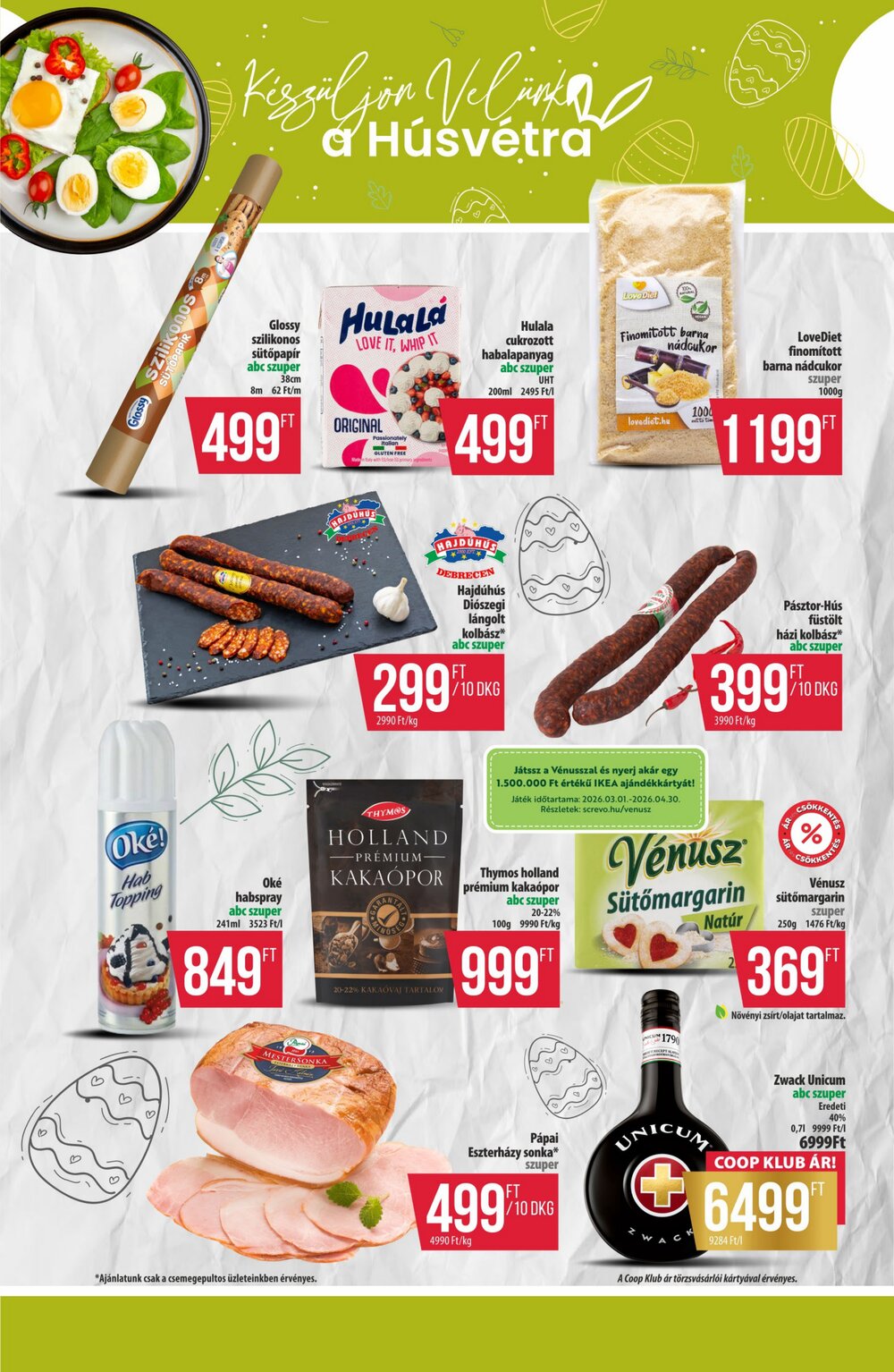Coop akciós újság 2026.03.19-től - 6. oldal.