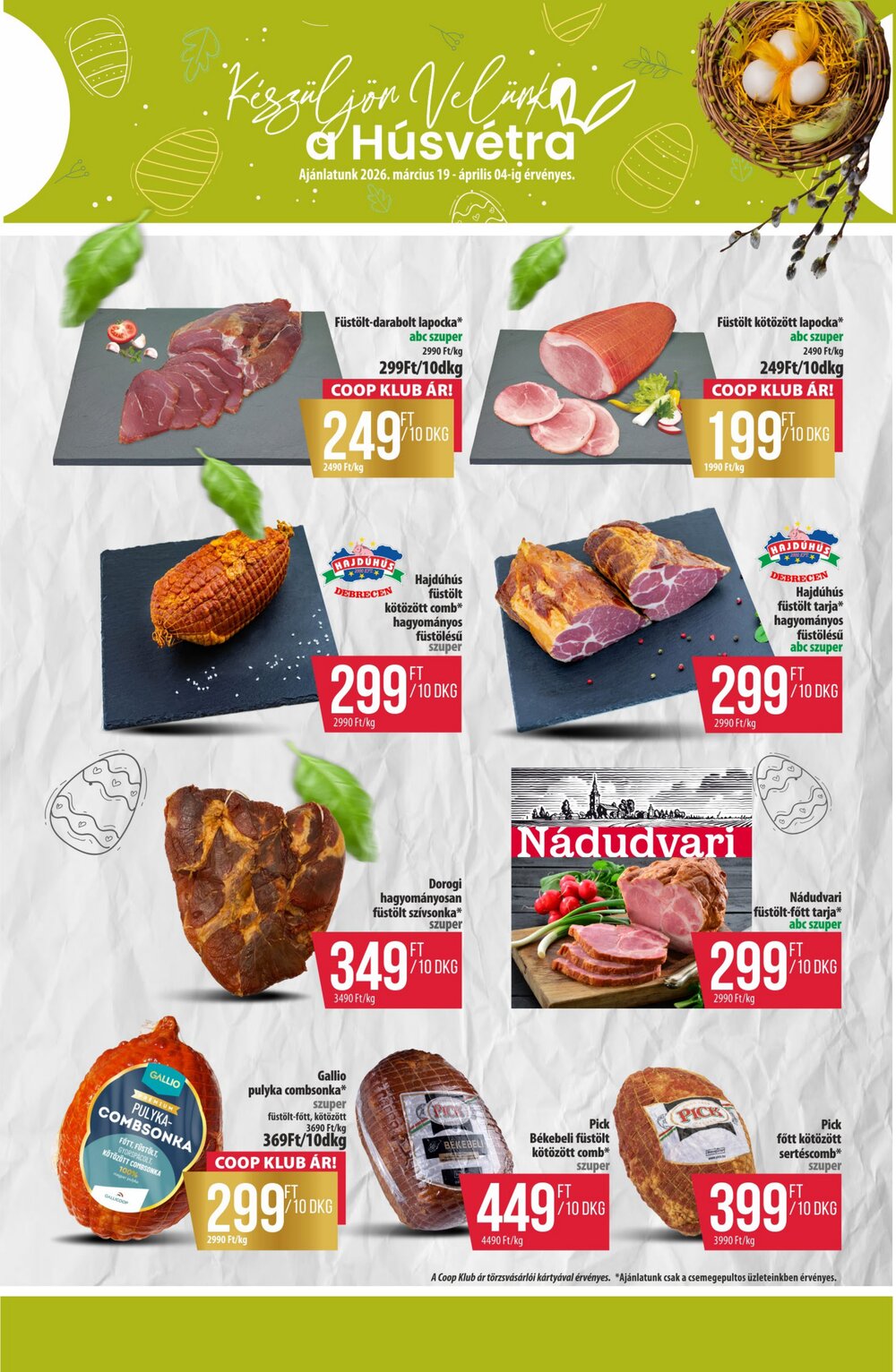 Coop akciós újság 2026.03.19-től - 7. oldal.