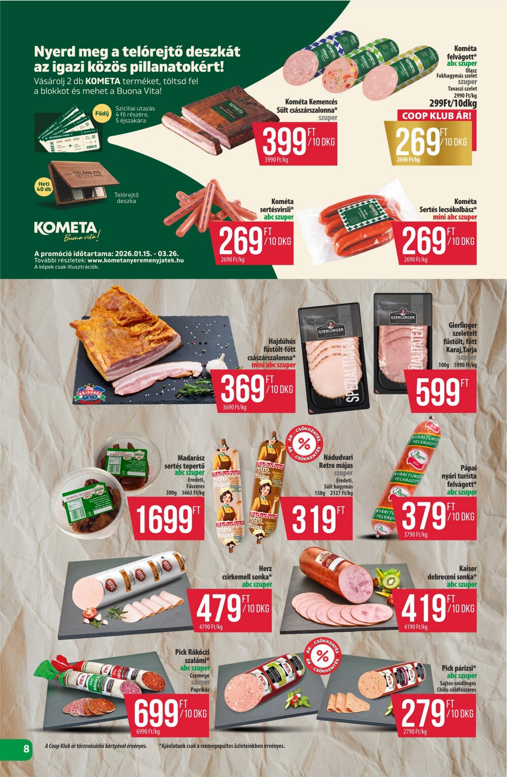 Coop akciós újság 2026.03.19-től - 8. oldal.