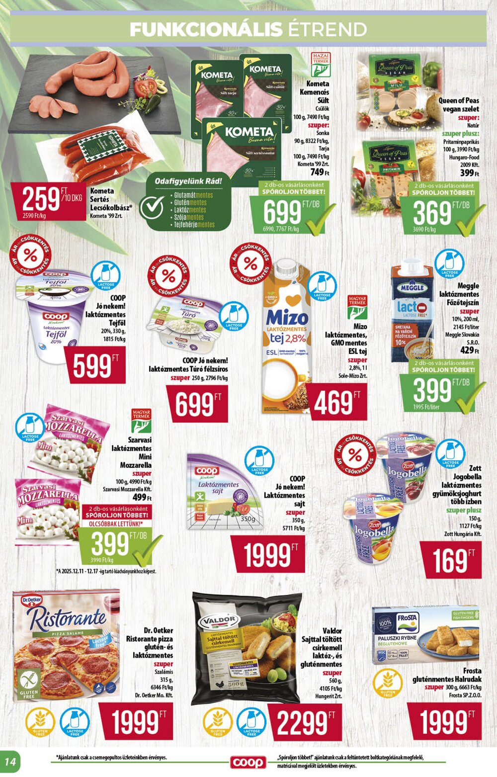 Coop akciós újság 2026.03.19-től - 14. oldal.