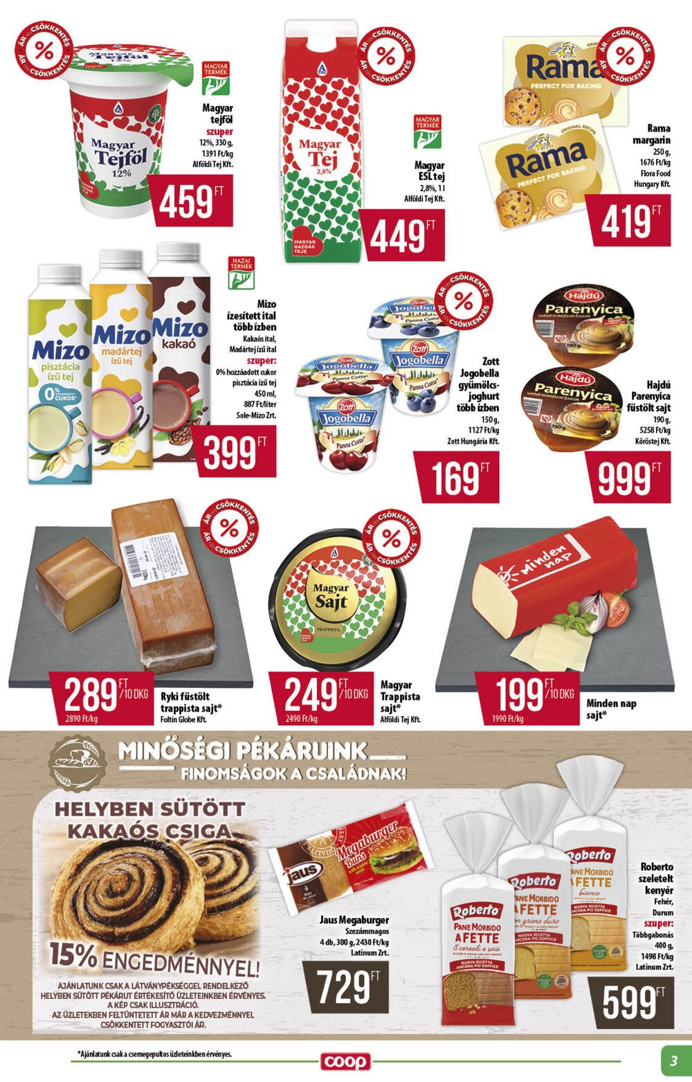 Coop akciós újság 2026.03.19-től - 3. oldal.