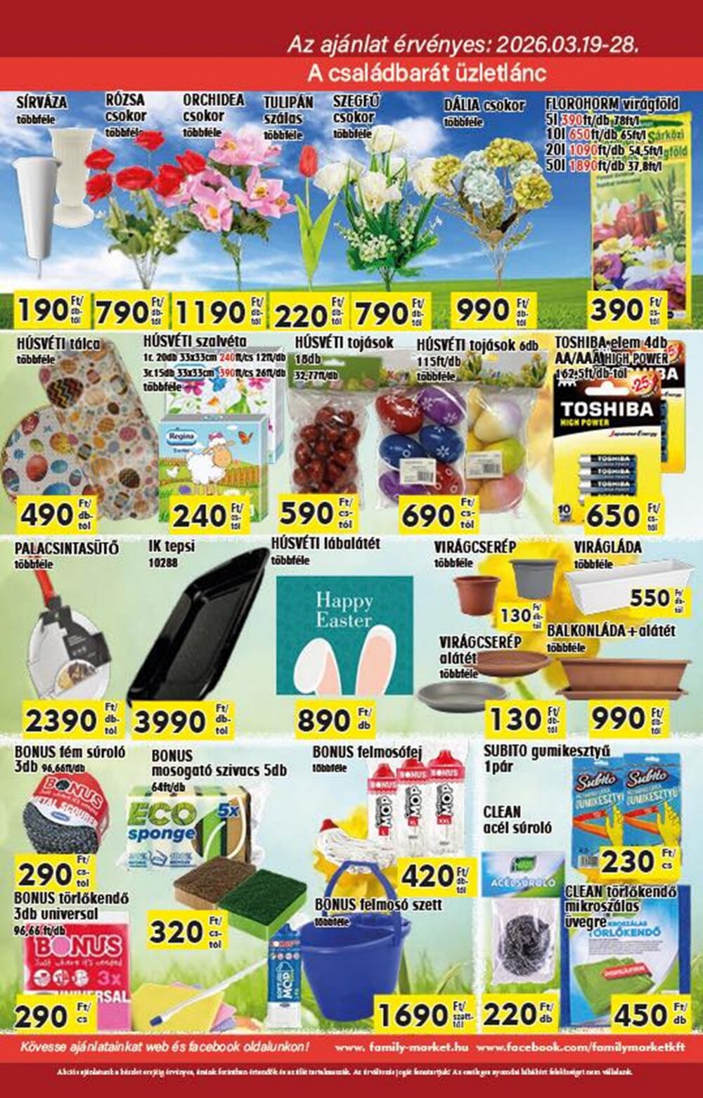 Family Market akciós újság 2026.03.19-től - 3. oldal.