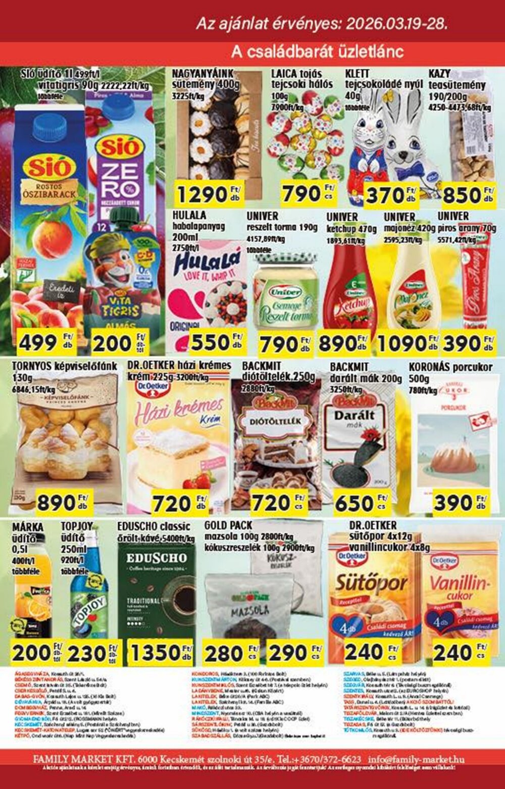 Family Market akciós újság 2026.03.19-től - 4. oldal.