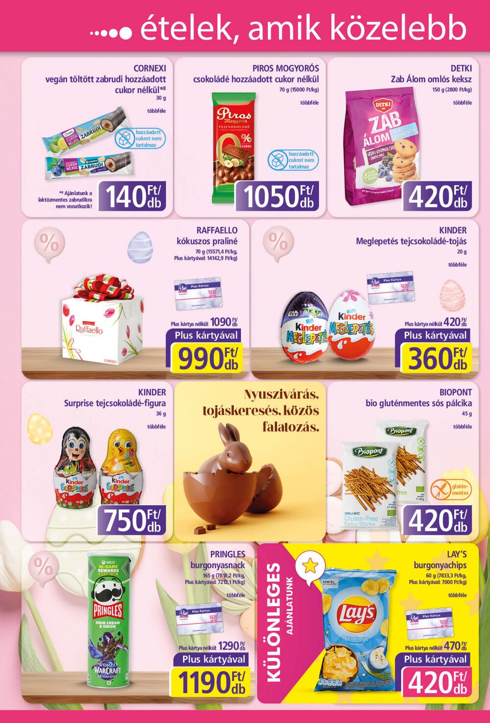 PlusMarket akciós újság 2026.03.19-től - 10. oldal.