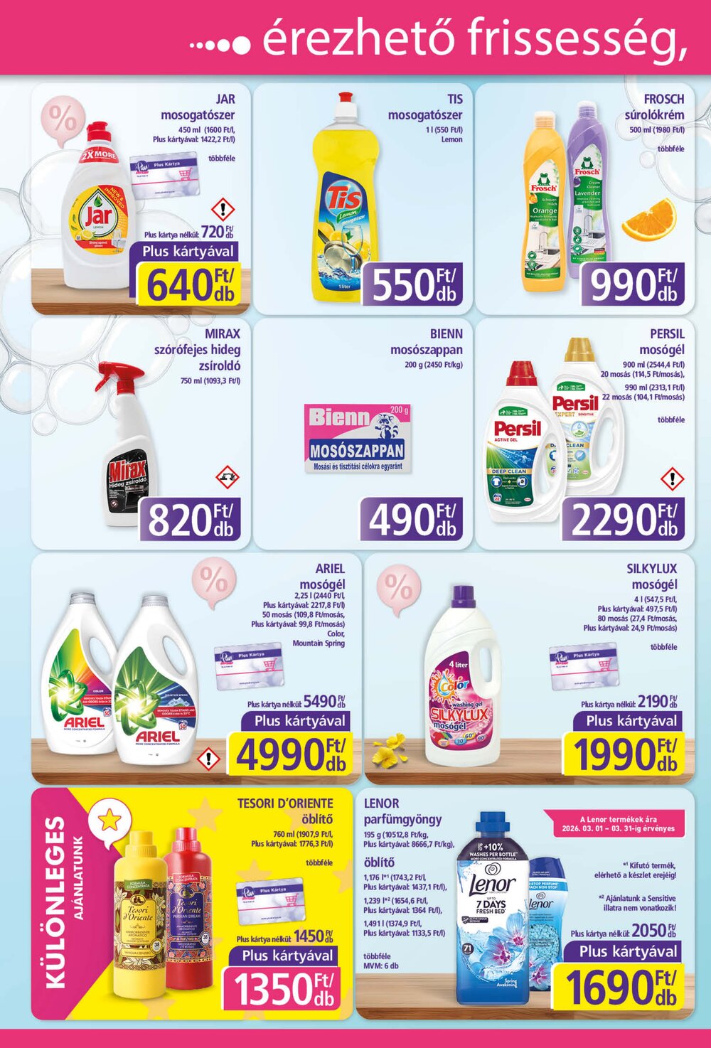 PlusMarket akciós újság 2026.03.19-től - 2. oldal.