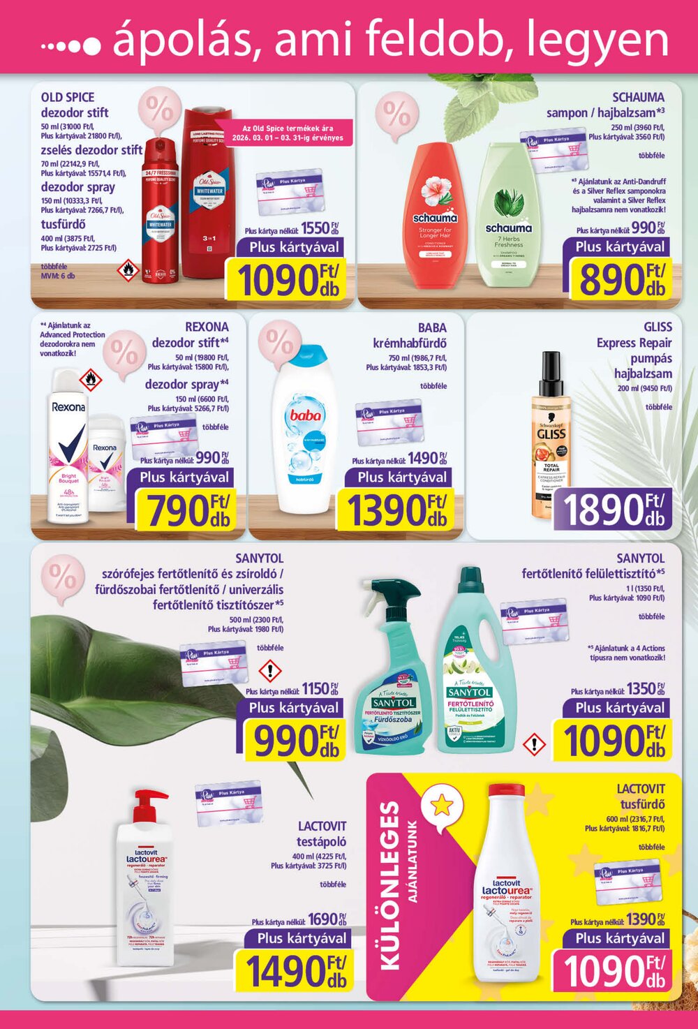 PlusMarket akciós újság 2026.03.19-től - 4. oldal.