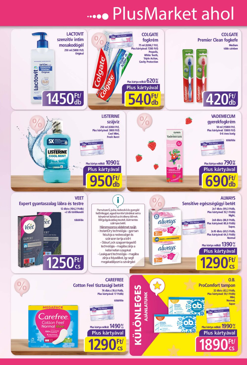 PlusMarket akciós újság 2026.03.19-től - 6. oldal.