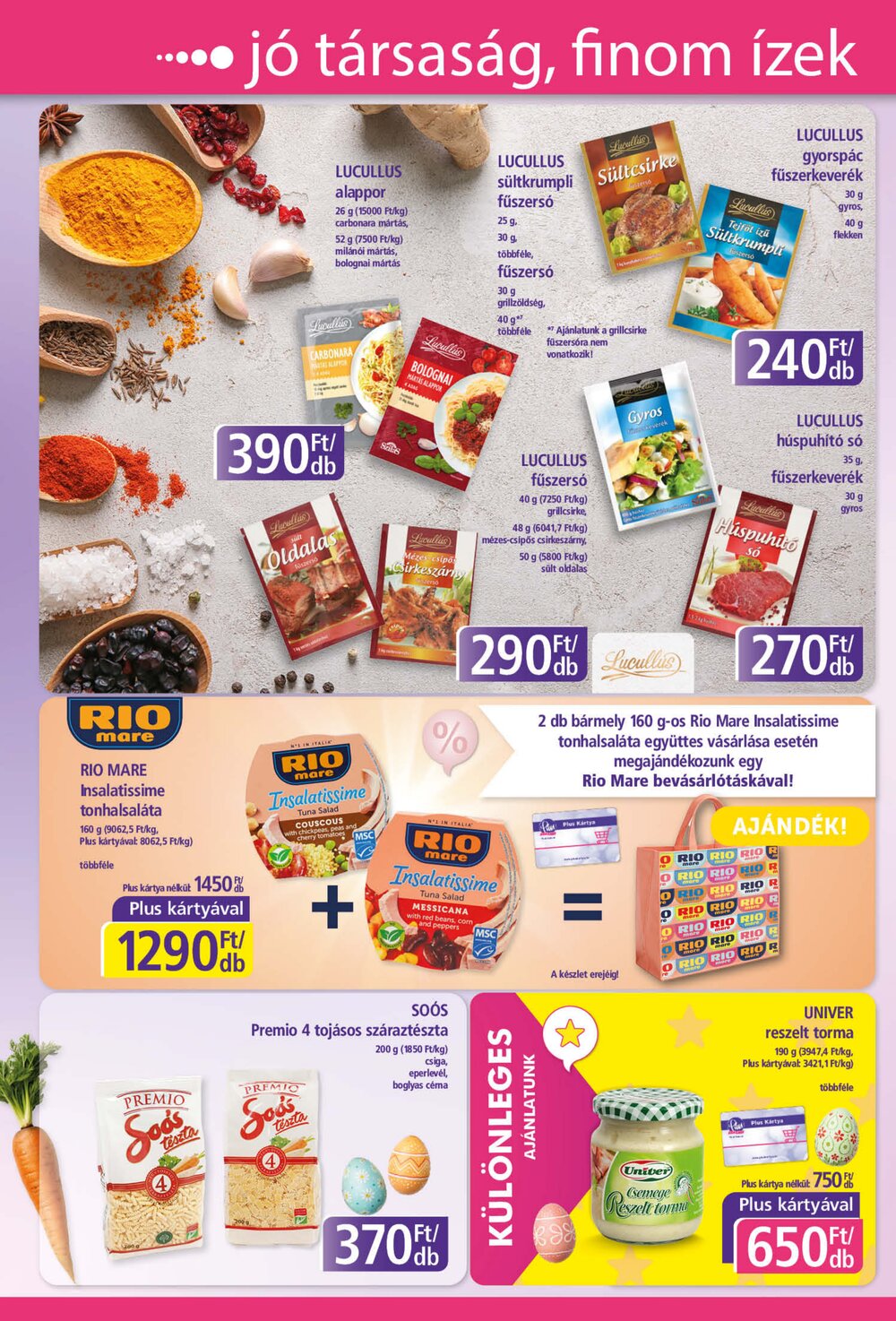 PlusMarket akciós újság 2026.03.19-től - 8. oldal.