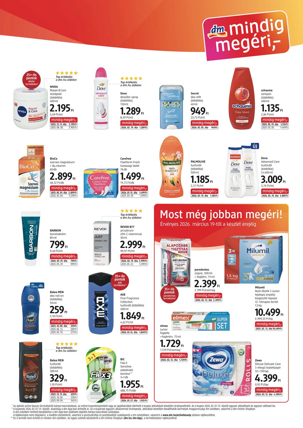 DM drogéria akciós újság 2026.03.19-től - 3. oldal.