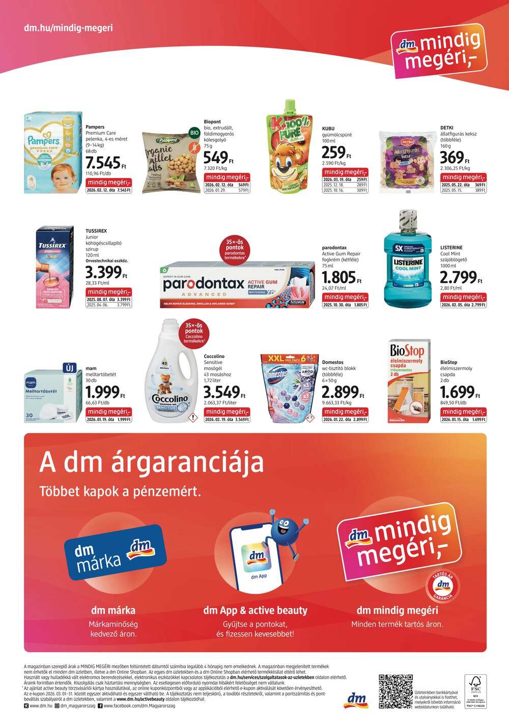 DM drogéria akciós újság 2026.03.19-től - 4. oldal.