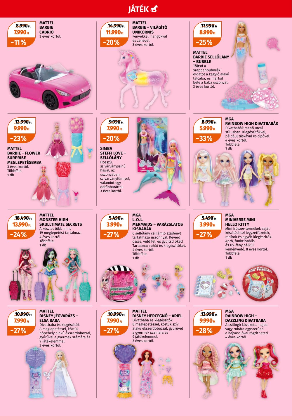 Müller drogéria akciós újság 2026.03.23-tól - 3. oldal.