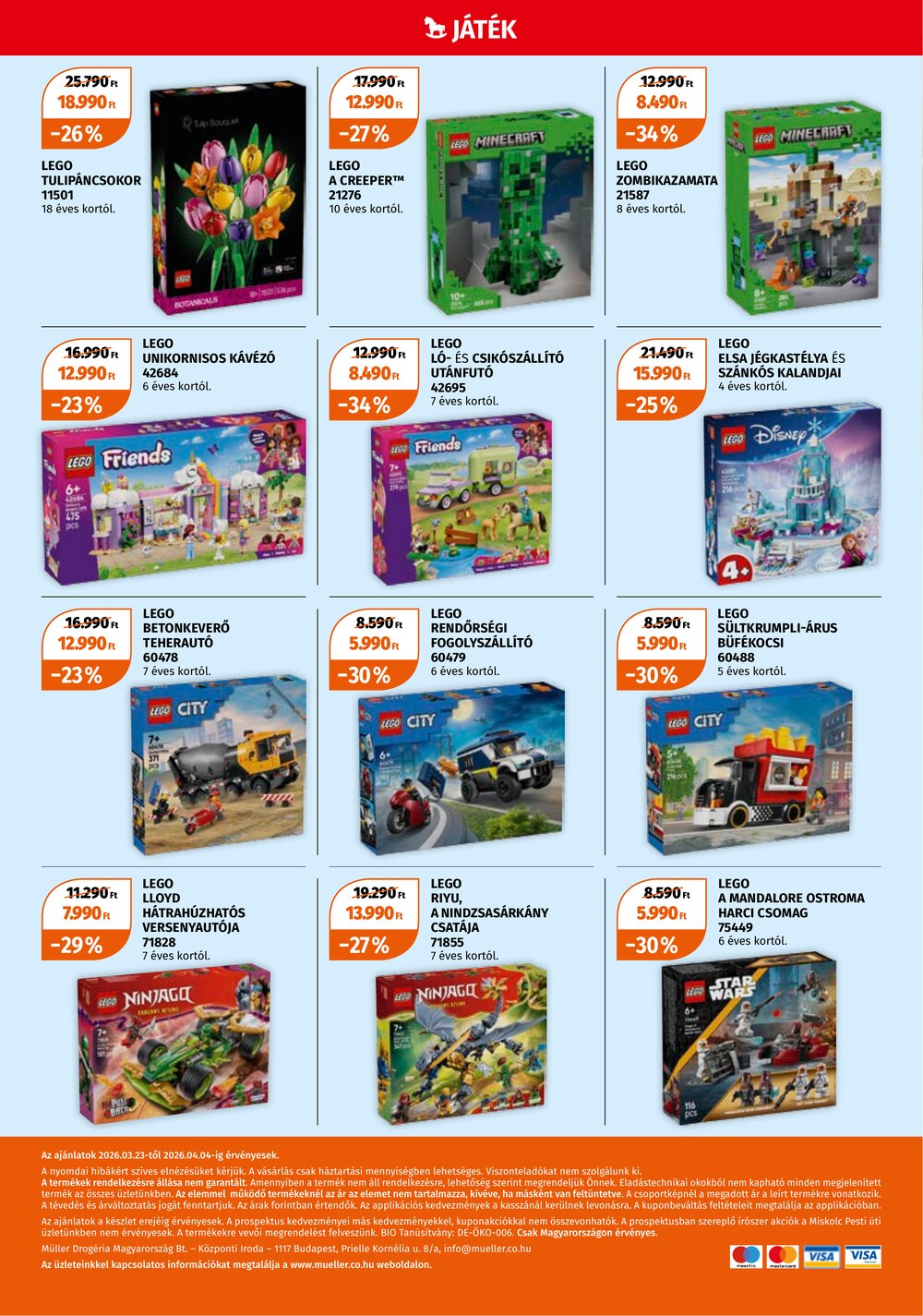 Müller drogéria akciós újság 2026.03.23-tól - 8. oldal.
