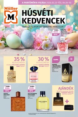 Müller drogéria akciós újság 2026.03.23-tól