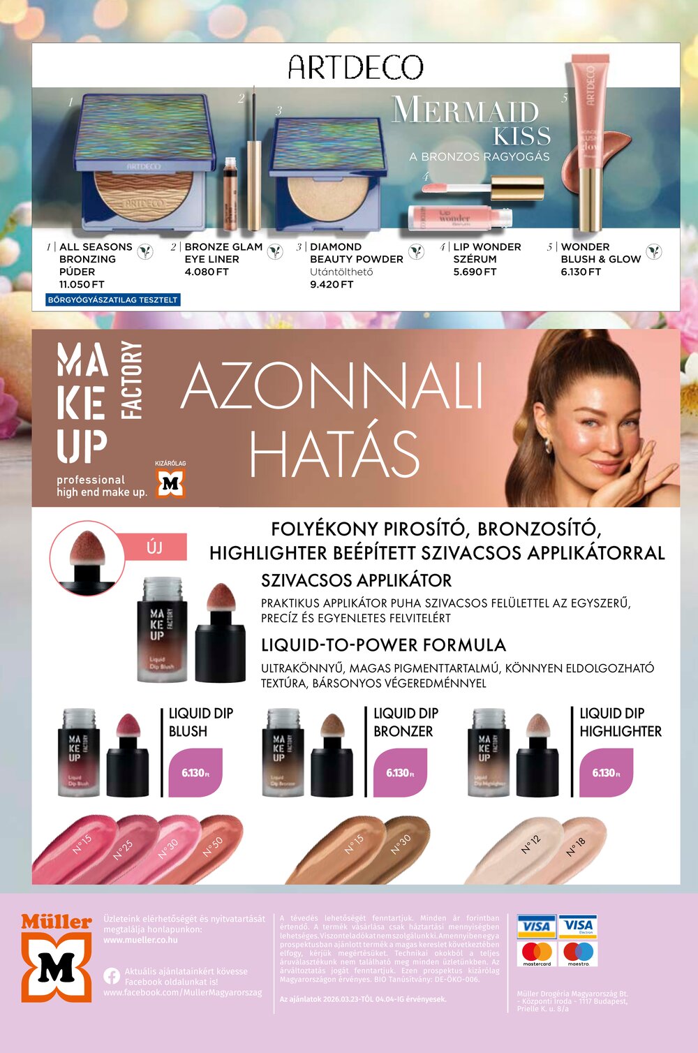 Müller drogéria akciós újság 2026.03.23-tól - 6. oldal.