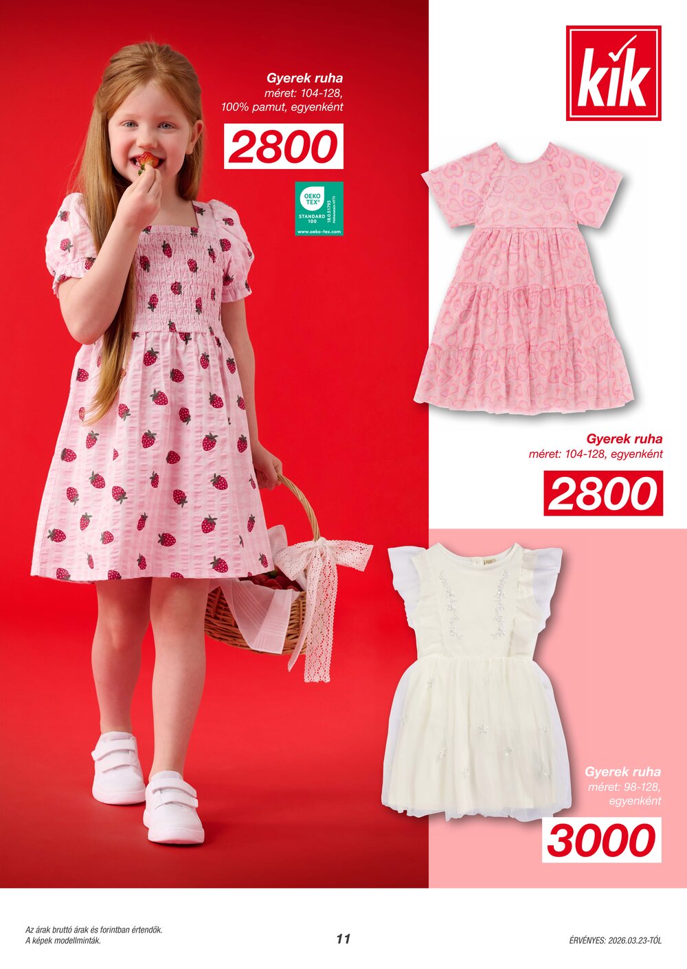 KIK akciós újság 2026.03.23-tól - 11. oldal.