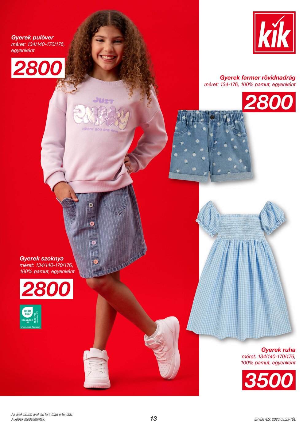 KIK akciós újság 2026.03.23-tól - 13. oldal.
