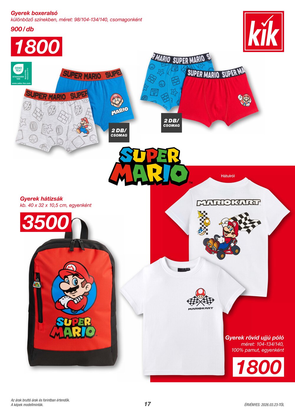 KIK akciós újság 2026.03.23-tól - 17. oldal.