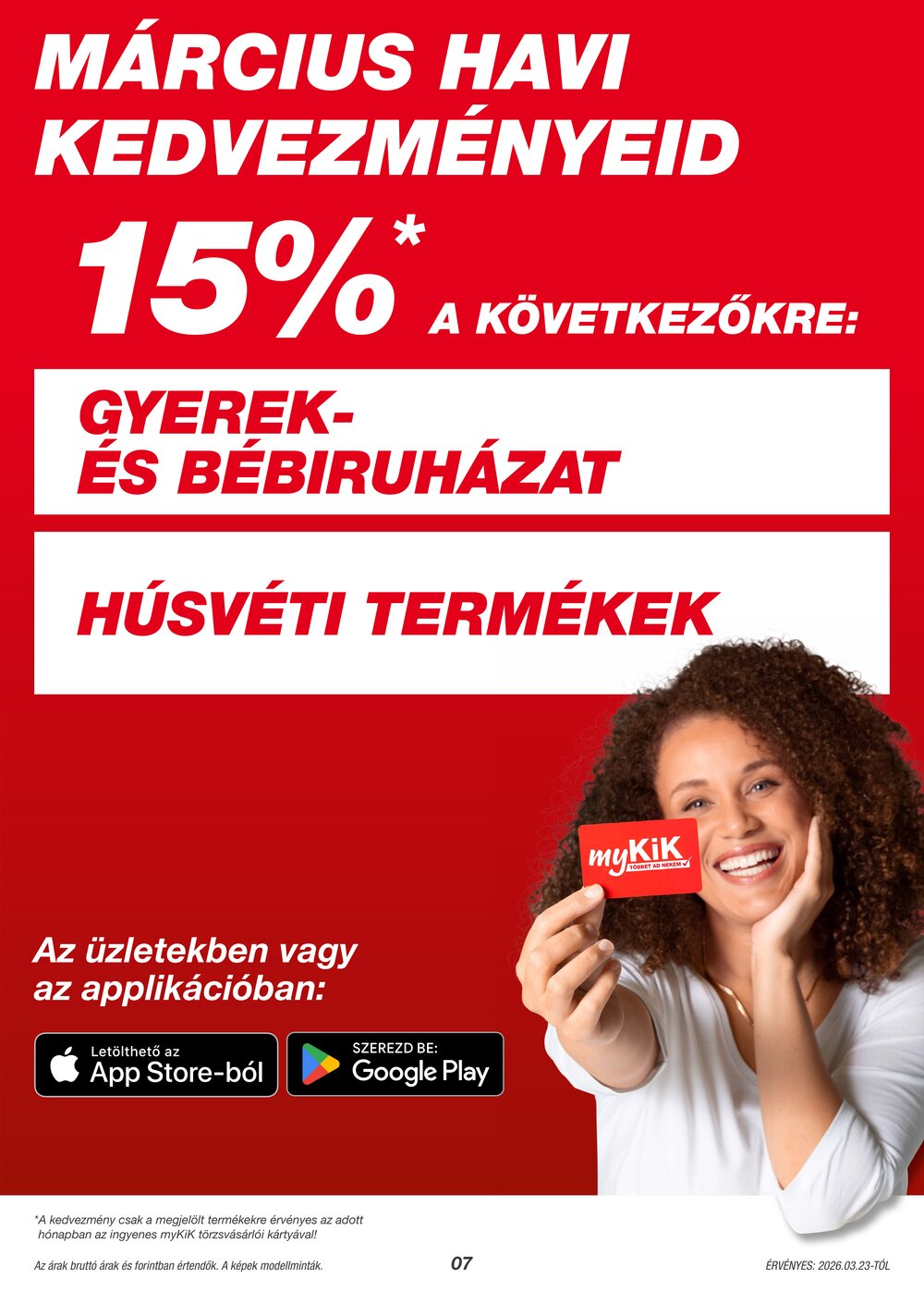 KIK akciós újság 2026.03.23-tól - 7. oldal.