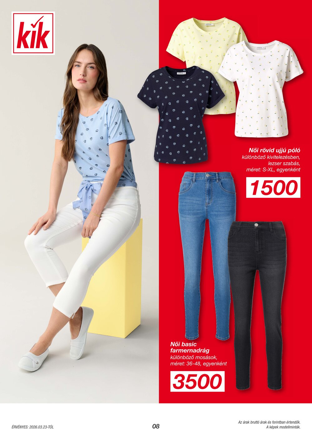 KIK akciós újság 2026.03.23-tól - 8. oldal.