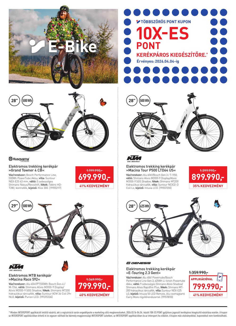 Intersport akciós újság 2026.03.24-től - 4. oldal.