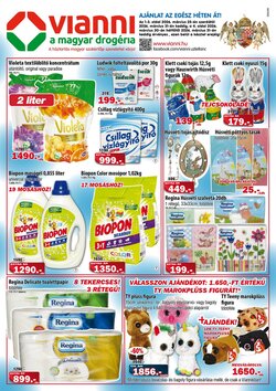 Vianni drogéria akciós újság 2026.03.25-től