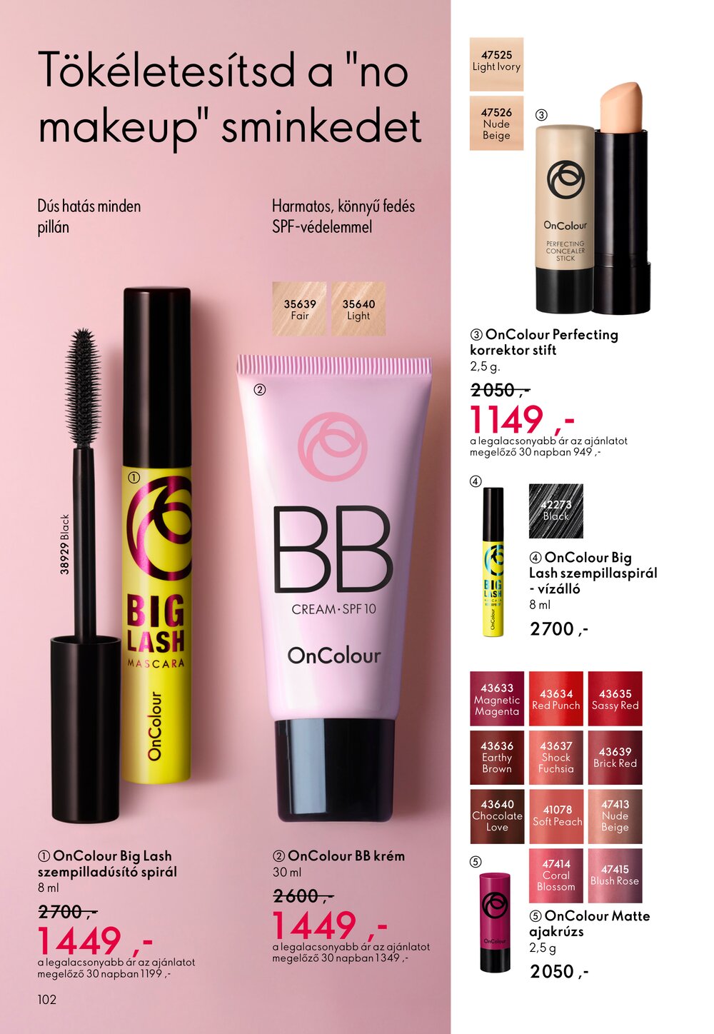 Oriflame akciós újság 2026.03.25-től - 102. oldal.