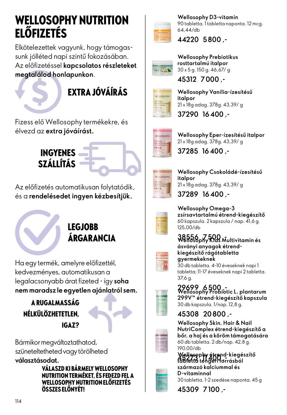 Oriflame akciós újság 2026.03.25-től - 114. oldal.