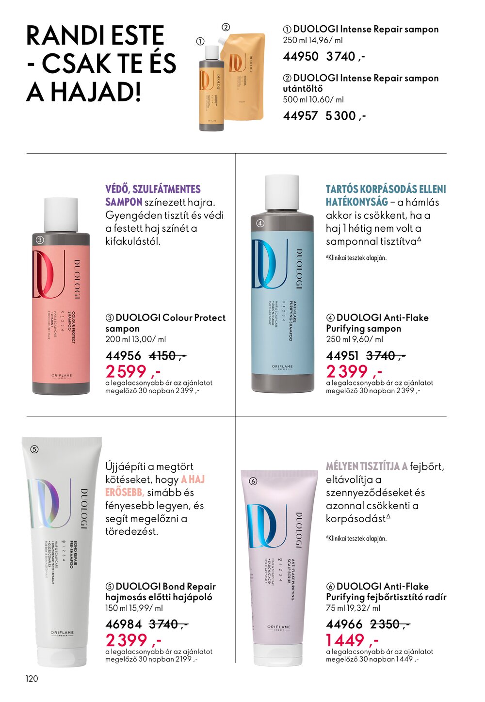 Oriflame akciós újság 2026.03.25-től - 120. oldal.