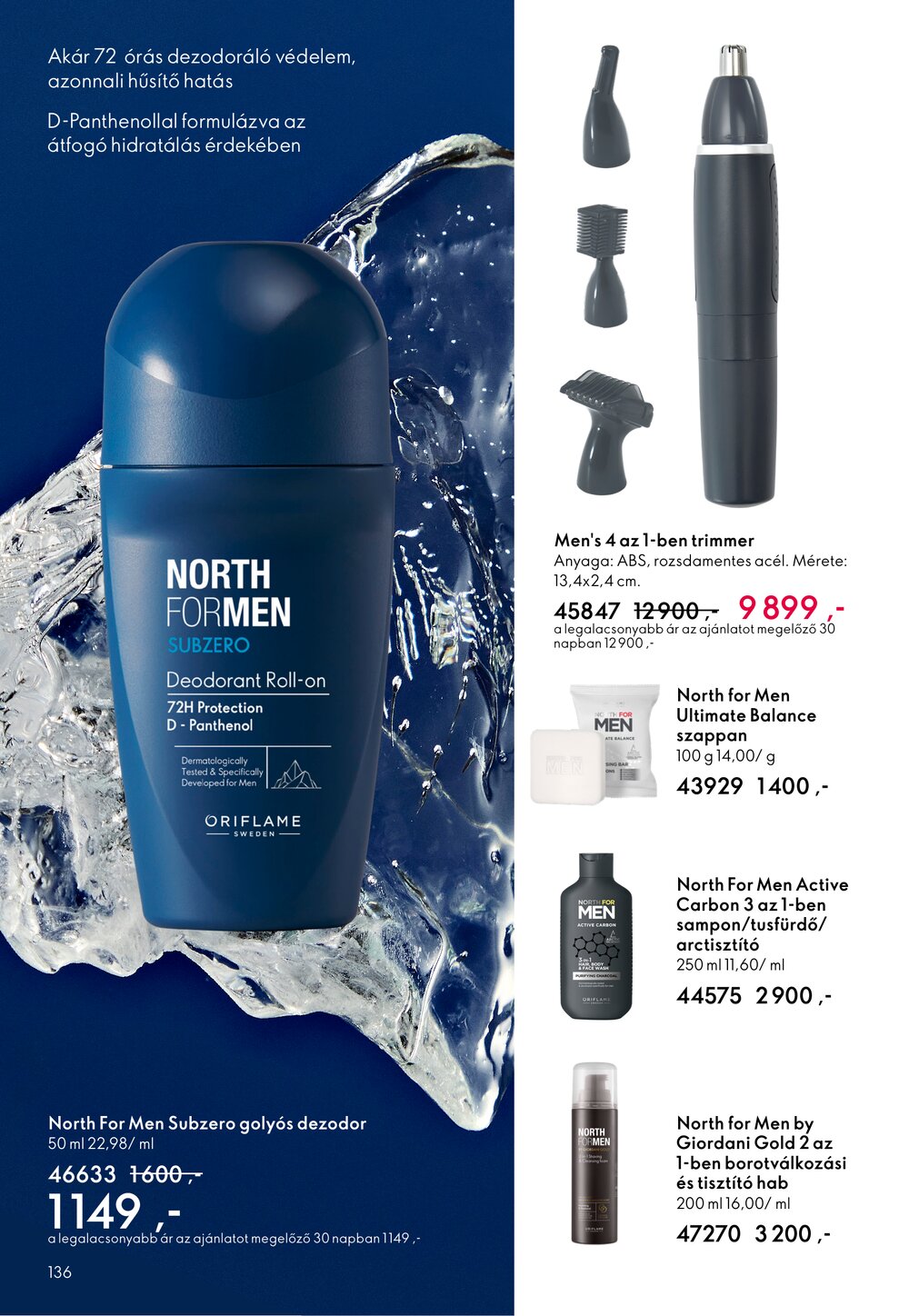 Oriflame akciós újság 2026.03.25-től - 136. oldal.