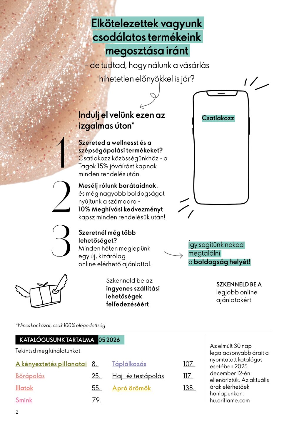 Oriflame akciós újság 2026.03.25-től - 2. oldal.