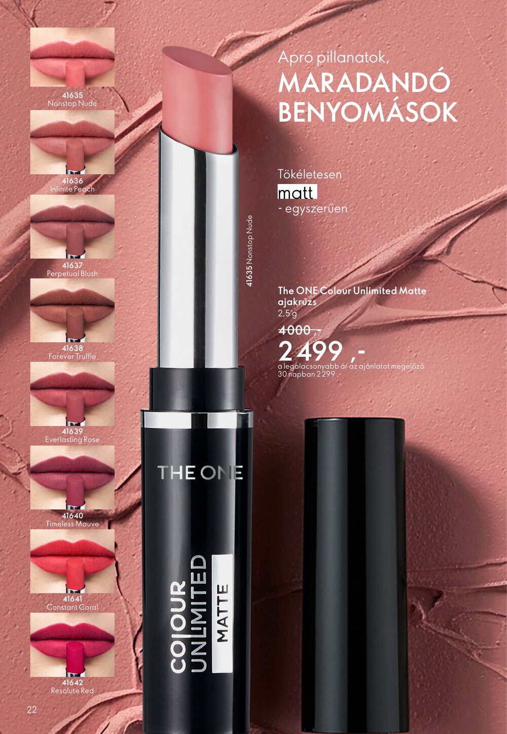 Oriflame akciós újság 2026.03.25-től - 22. oldal.