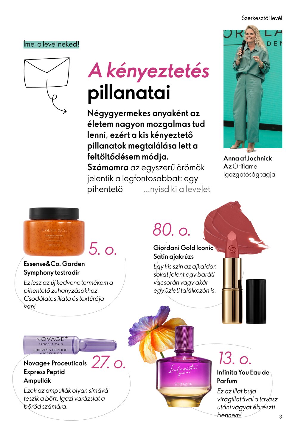 Oriflame akciós újság 2026.03.25-től - 3. oldal.