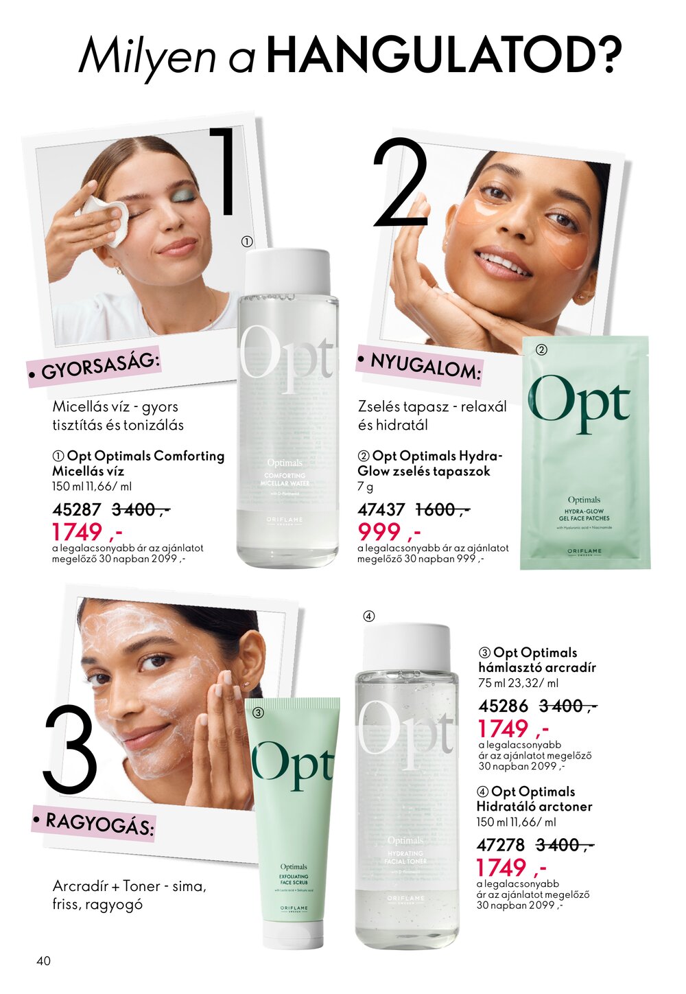 Oriflame akciós újság 2026.03.25-től - 40. oldal.