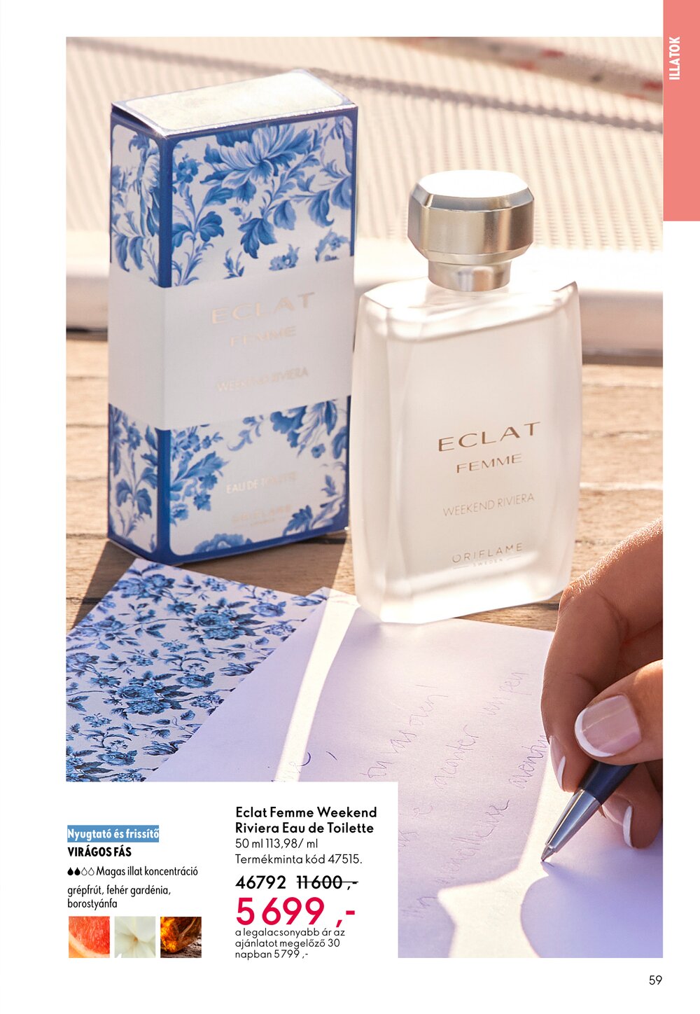Oriflame akciós újság 2026.03.25-től - 59. oldal.