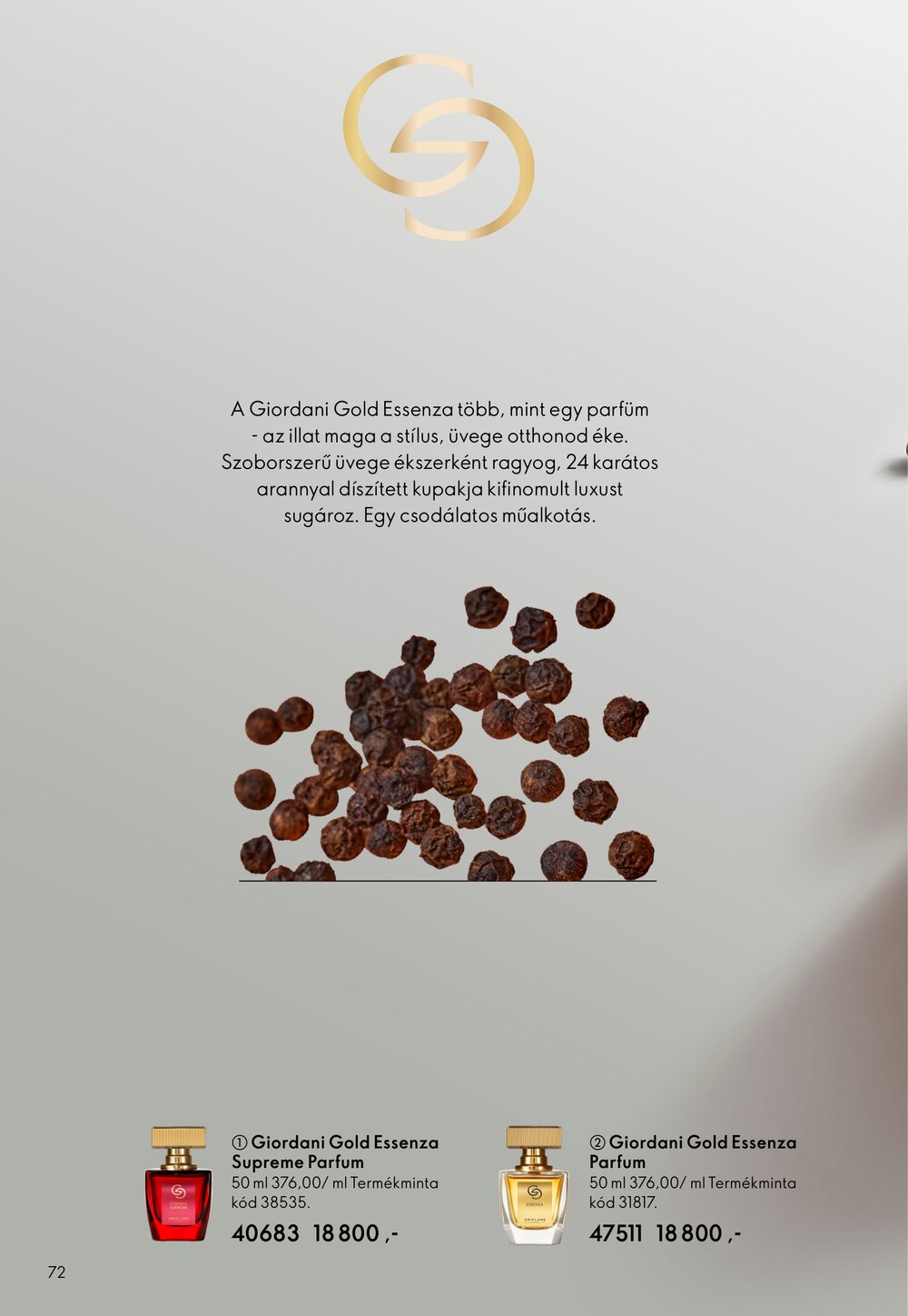 Oriflame akciós újság 2026.03.25-től - 72. oldal.