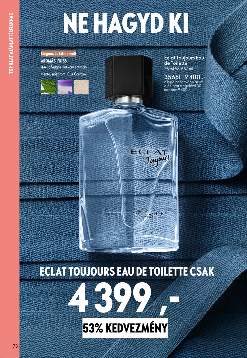 Oriflame akciós újság 2026.03.25-től - 78. oldal.