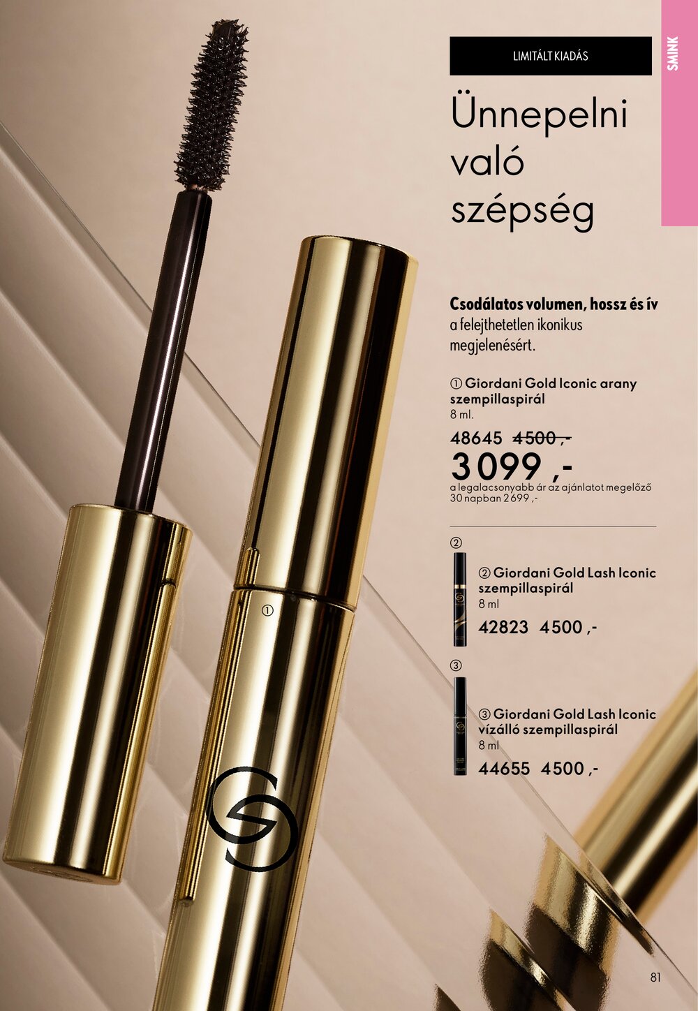 Oriflame akciós újság 2026.03.25-től - 81. oldal.