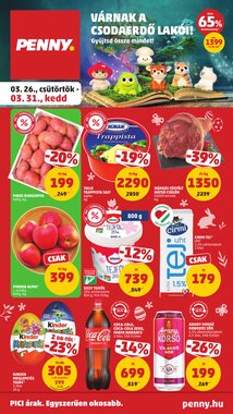 Penny Market akciós újság 2026.03.26-tól