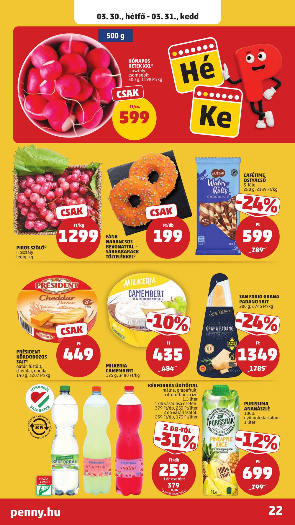 Penny Market akciós újság 2026.03.26-tól - 26. oldal.