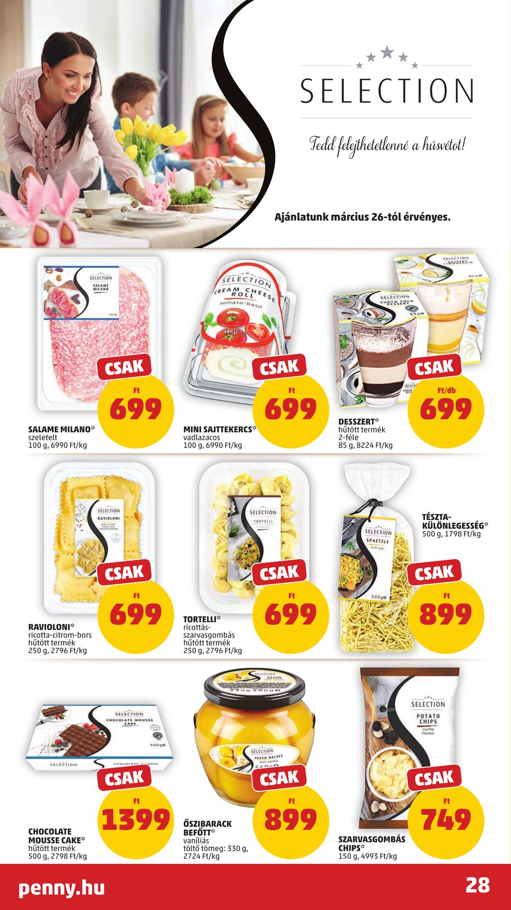 Penny Market akciós újság 2026.03.26-tól - 32. oldal.