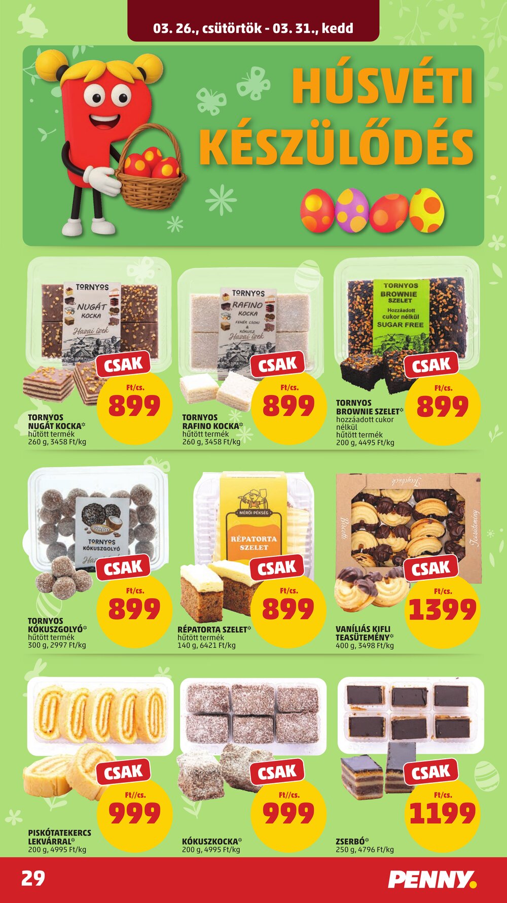 Penny Market akciós újság 2026.03.26-tól - 33. oldal.