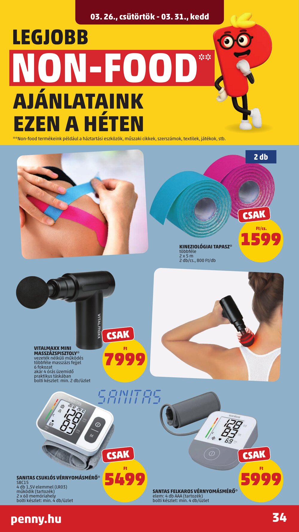 Penny Market akciós újság 2026.03.26-tól - 38. oldal.