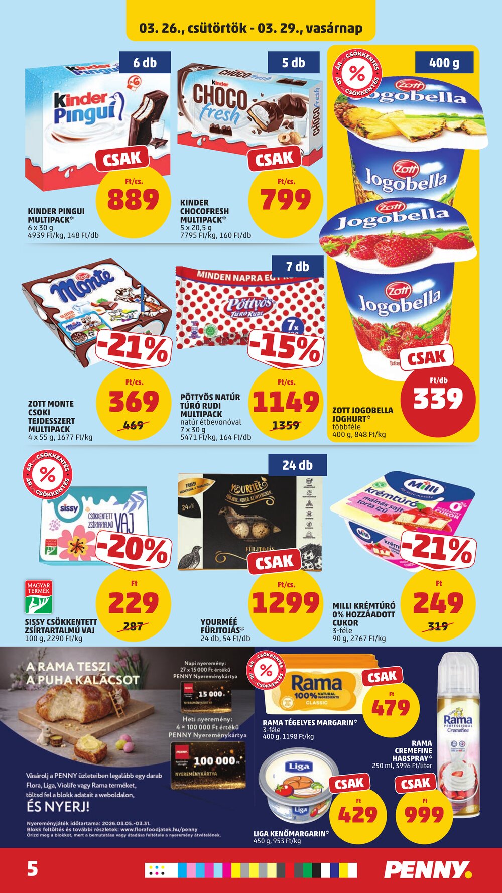 Penny Market akciós újság 2026.03.26-tól - 7. oldal.