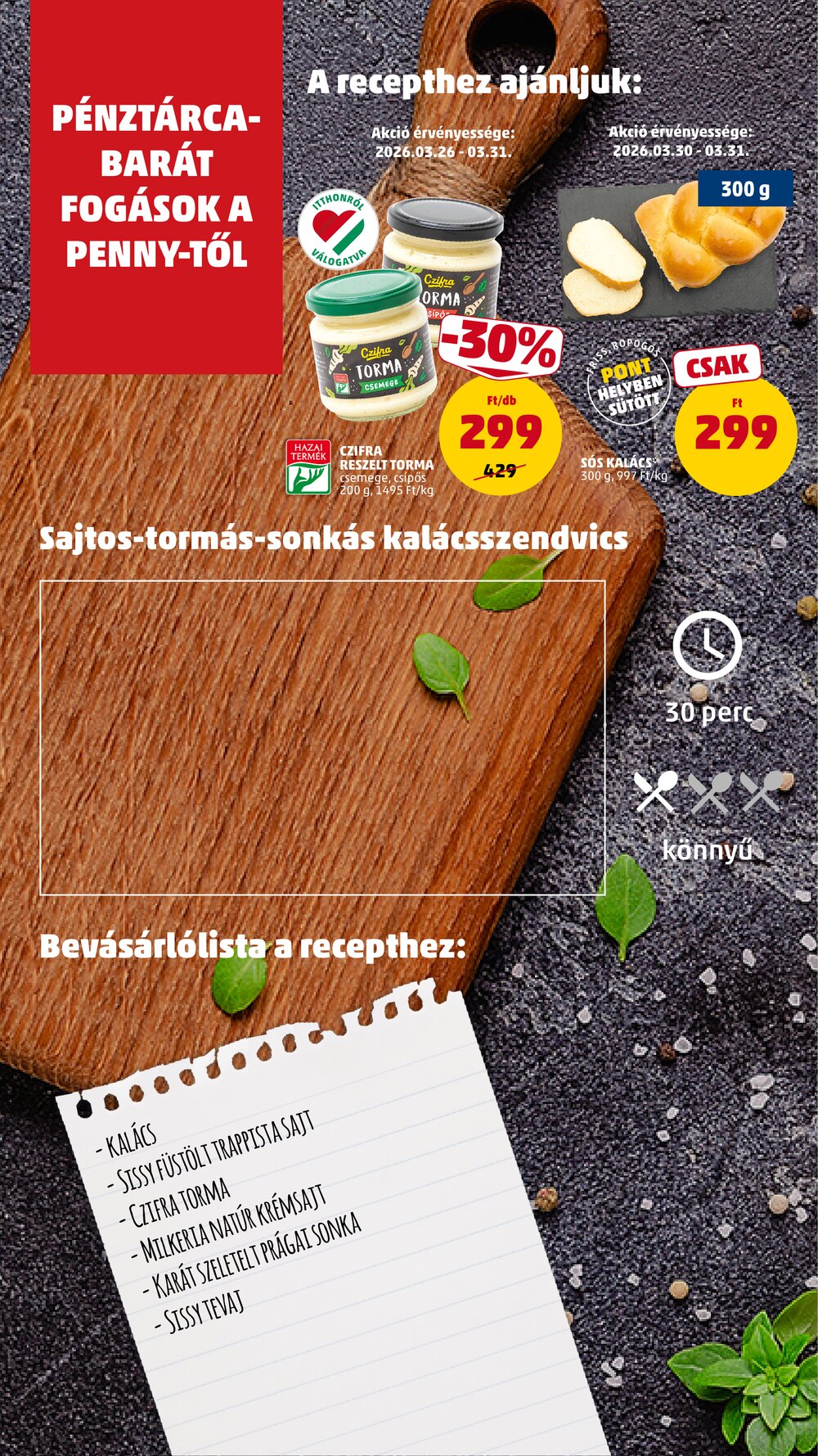 Penny Market akciós újság 2026.03.26-tól - 8. oldal.