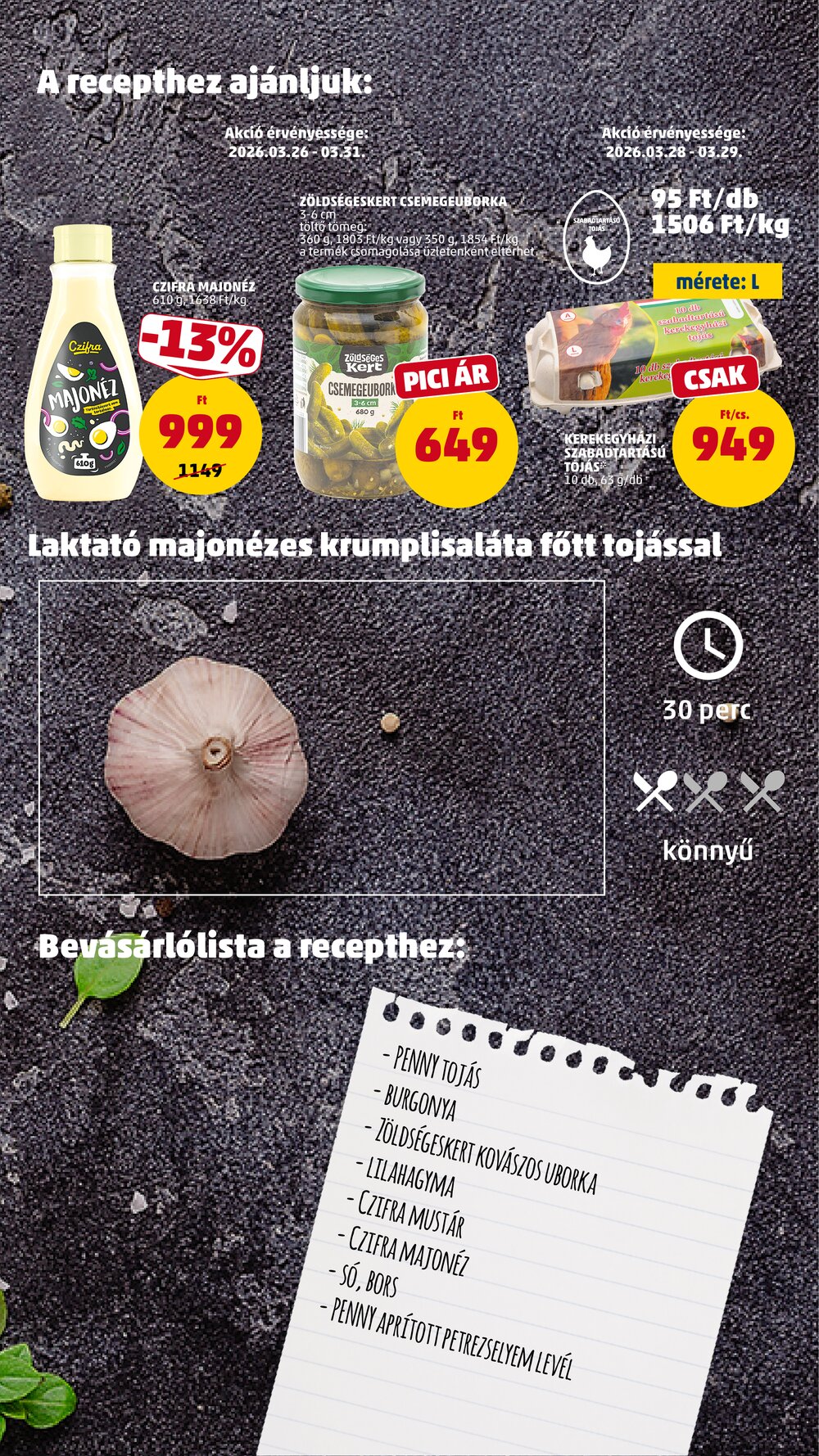 Penny Market akciós újság 2026.03.26-tól - 9. oldal.
