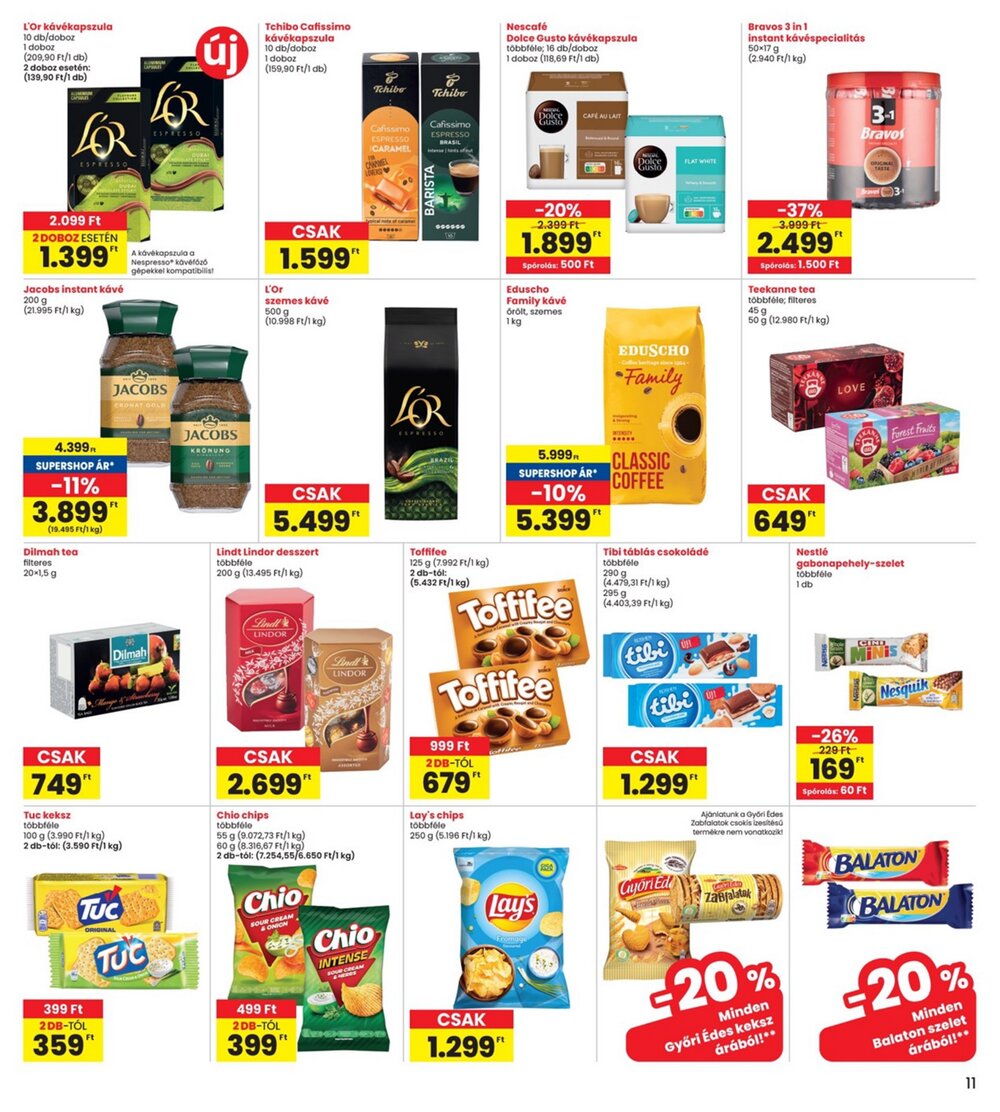 Interspar akciós újság 2026.03.26-tól - 11. oldal.