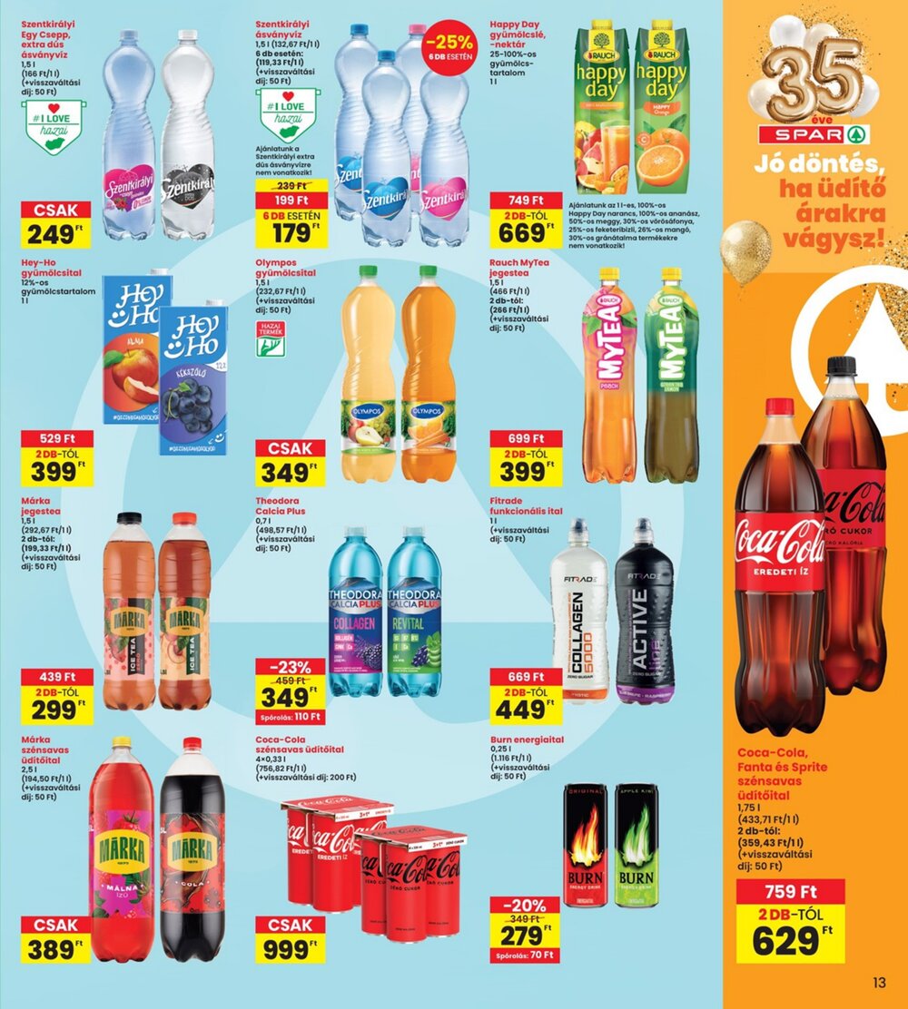 Interspar akciós újság 2026.03.26-tól - 13. oldal.