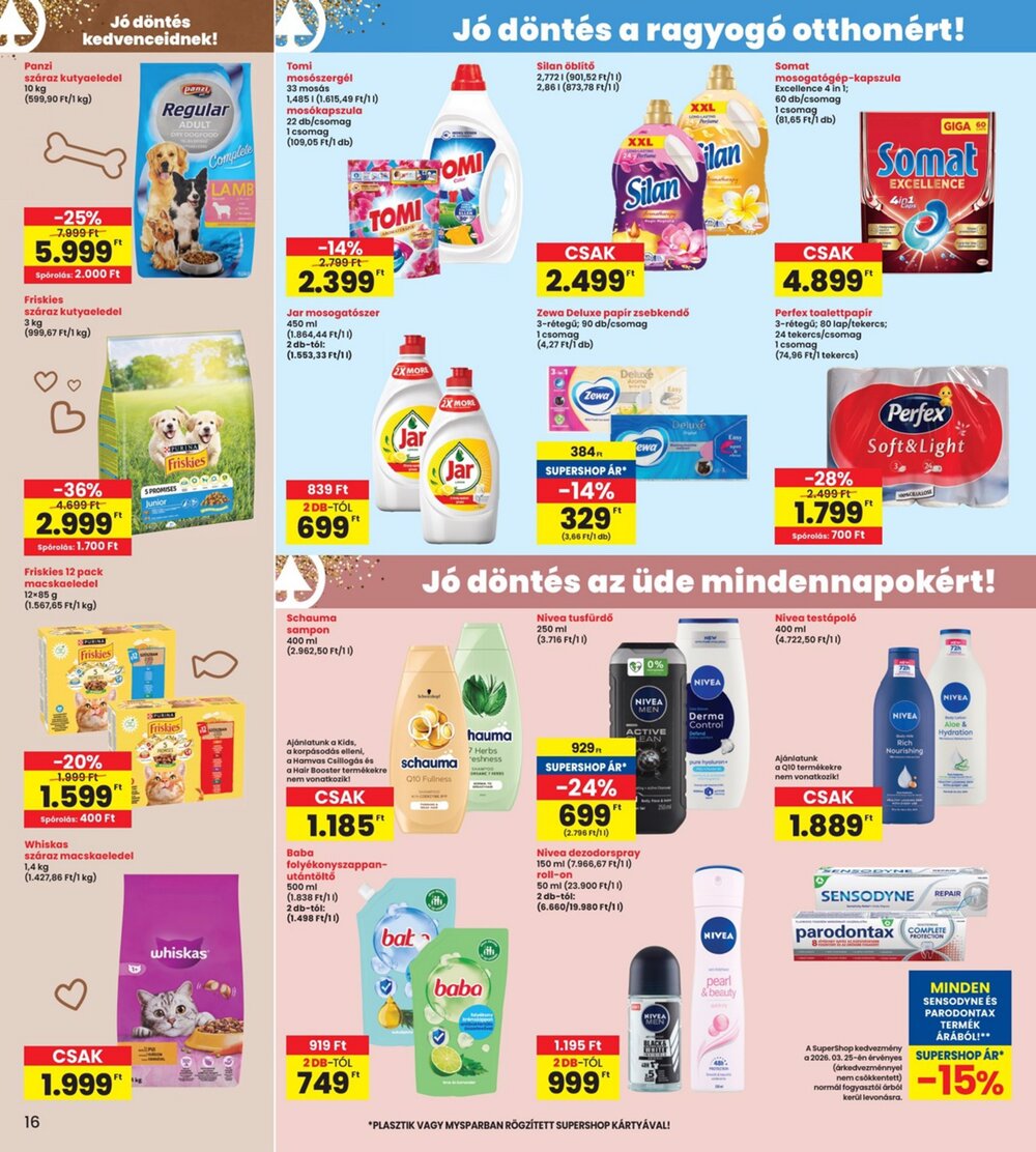 Interspar akciós újság 2026.03.26-tól - 16. oldal.